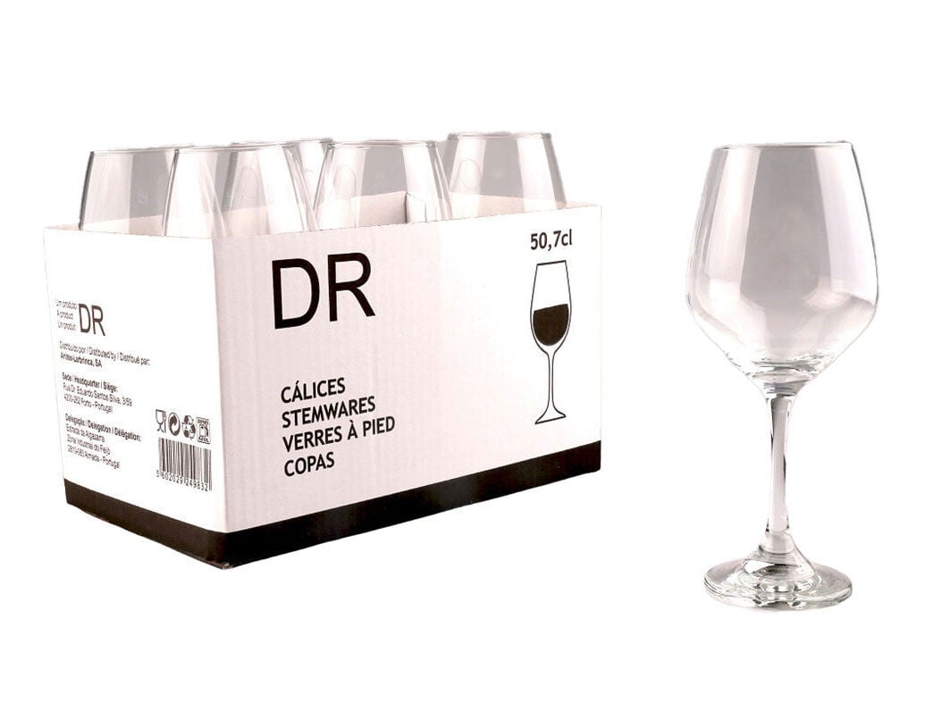 C&Aacute;LICES DR PACK 6 UNIDADES 50.7CL