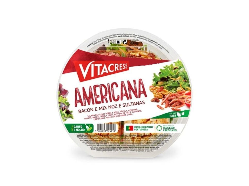 SALADA AMERICANA VITACRESS MINUTE 215G image number 0