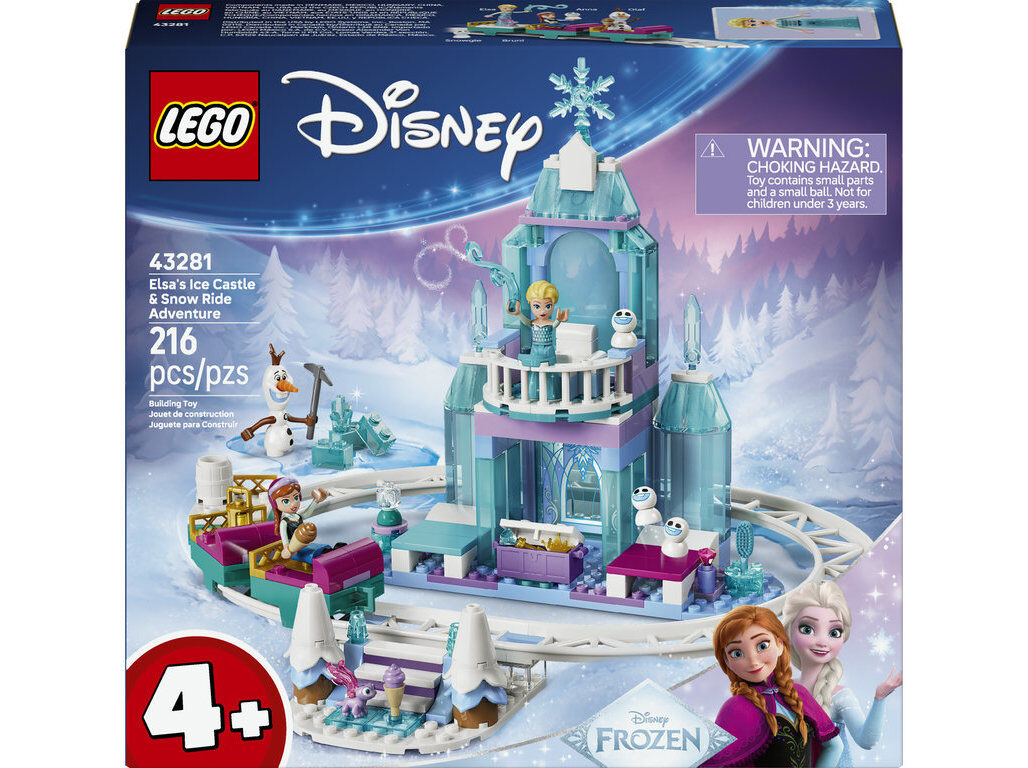 CASTELO DE GELO DA ELSA LEGO DISNEY PRINCESS 43281 image number 0