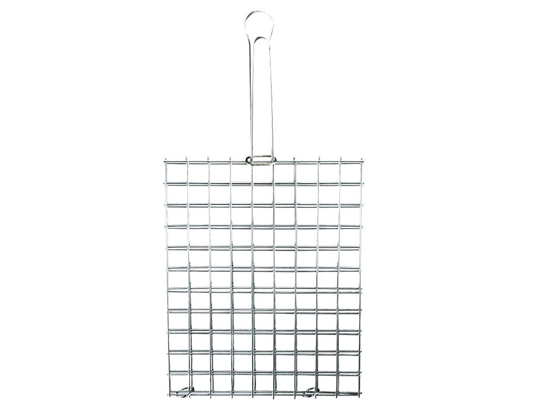 GRELHA PARA CARNE QUADRICULADA N&ordm;2 23X19.5CM