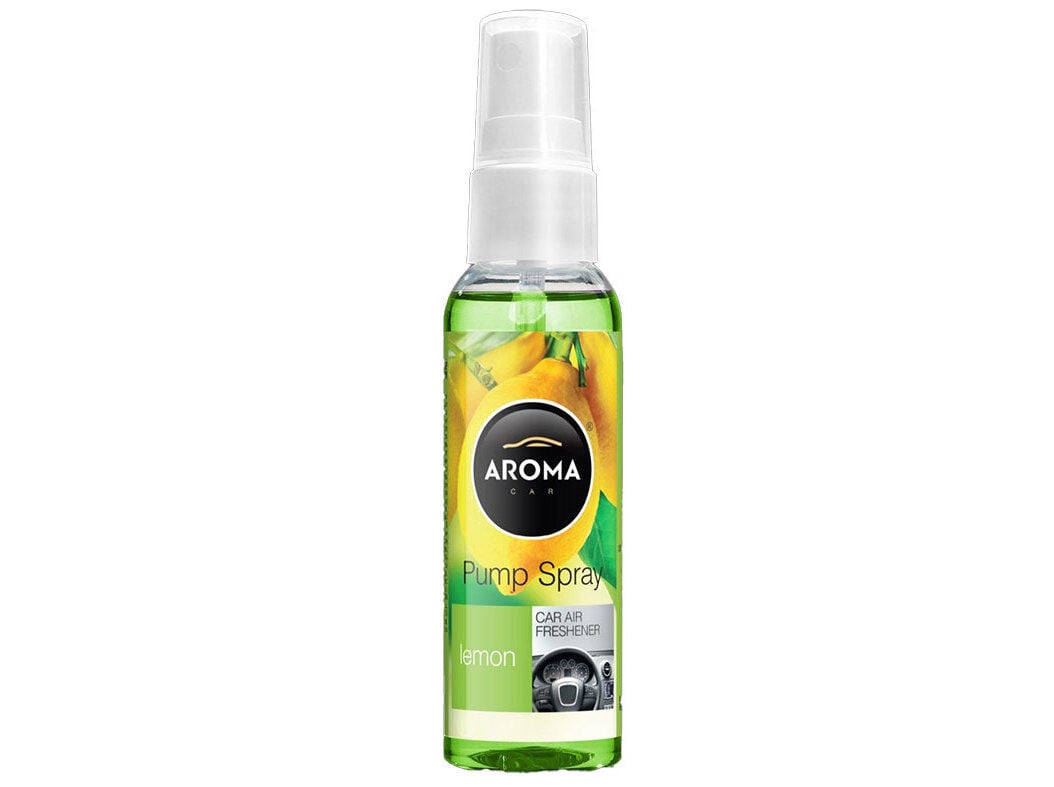 AMBIENTADOR AUTO AROMA CAR PUMP SPRAY LEMON 30ML image number 0