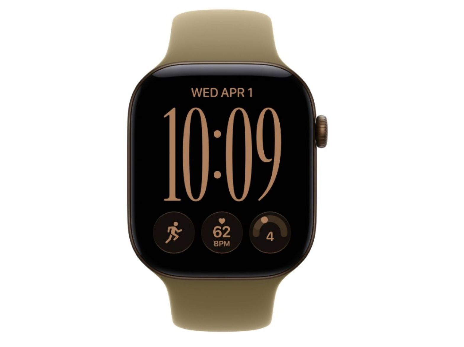 WATCH SERIES 12 APPLE DARK BRONZE ALUM - M/L 46MM image number 0