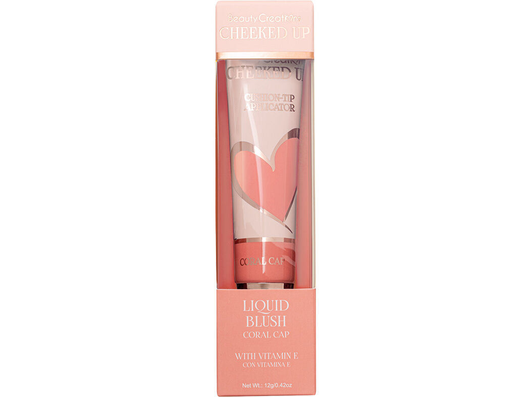 BLUSH LIQU&Iacute;DO BEAUTY CREATIONS FS CHEEKED UP CORAL CAP 05 12G image number 0