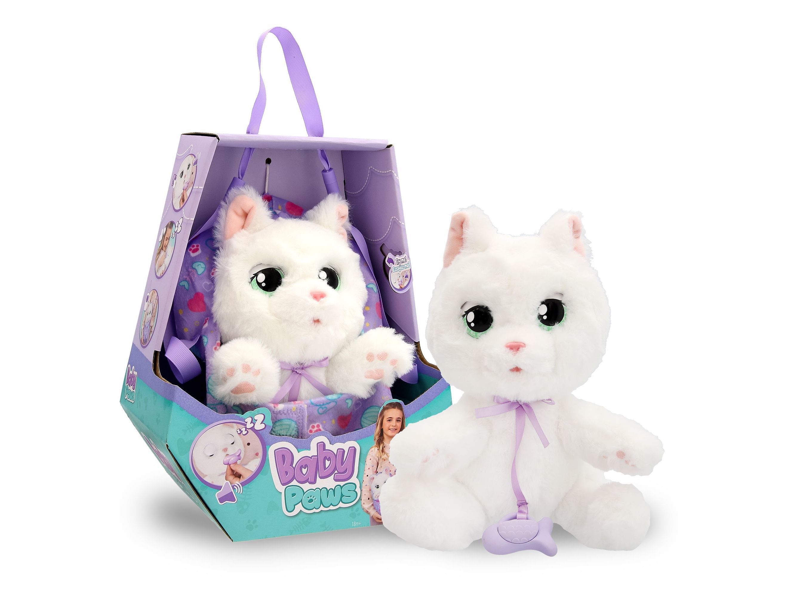 PELUCHE GATO BABY PAWS