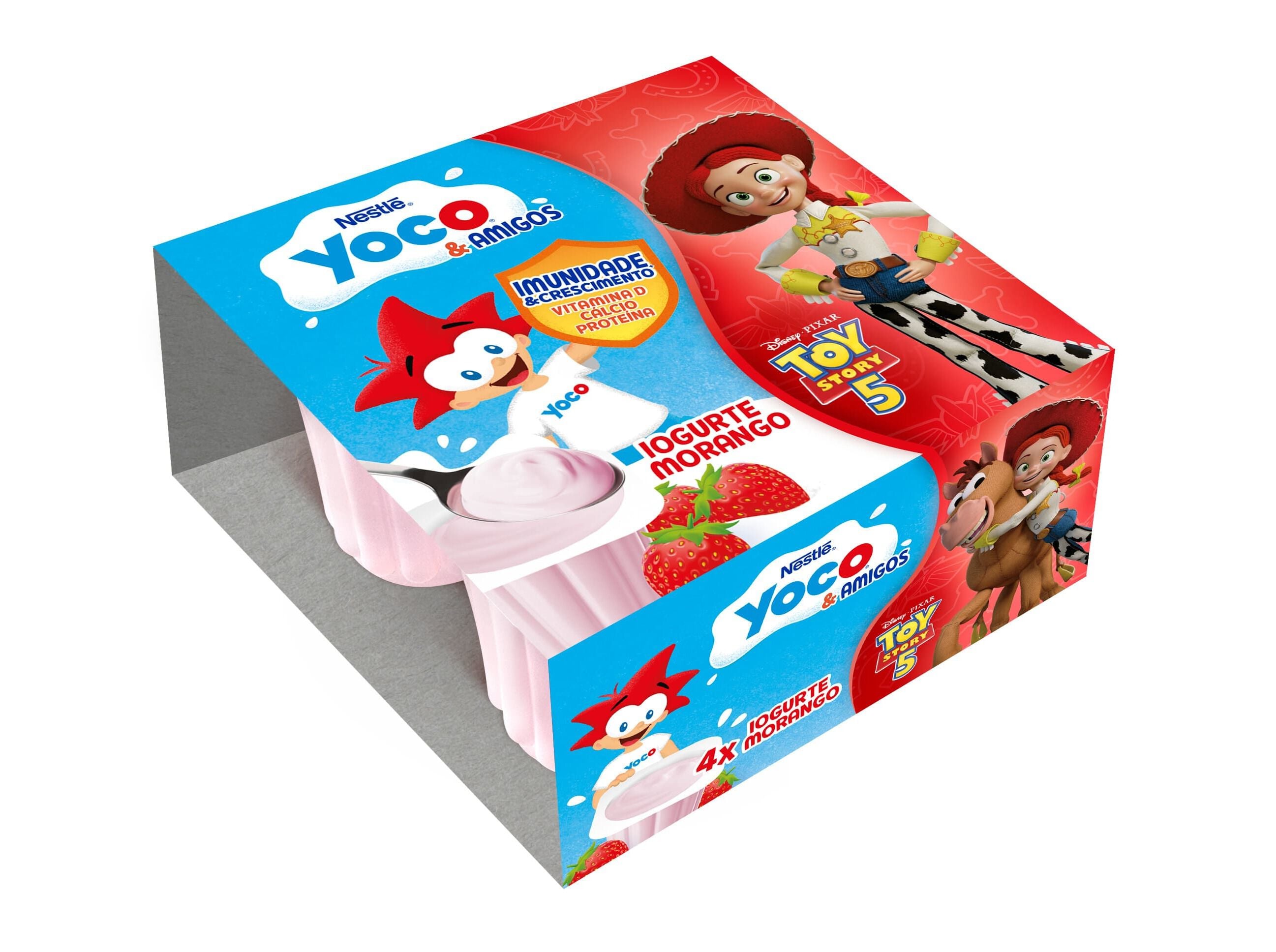 IOGURTE YOCO MORANGO 4X100G image number 1