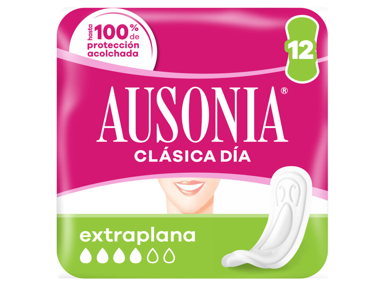 PENSOS AUSONIA EXTRA PLANA 12 UN image number 0