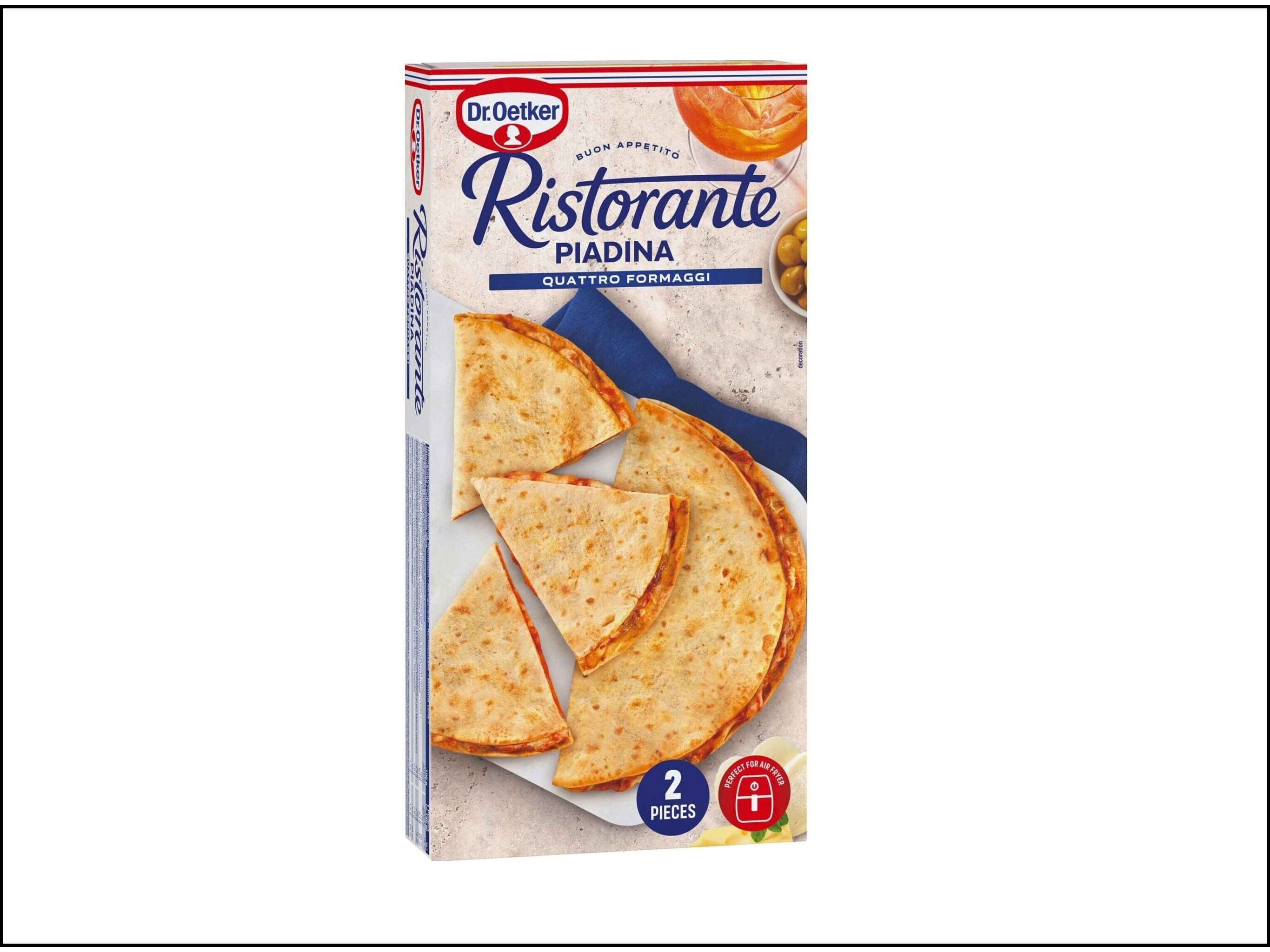 PIADINA RISTORANTE QUATTRO FORMAGGI 280G image number 0