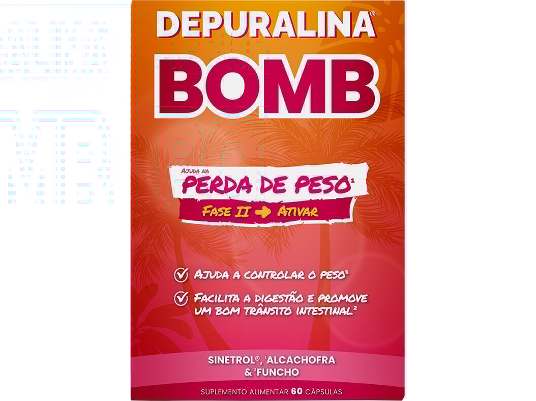 SUPLEMENTO DEPURALINA BOMB EFFECT 60UN