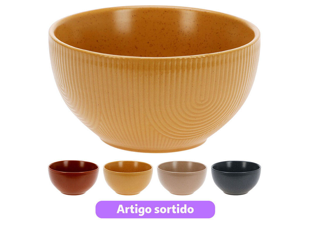 TIGELA GR&Ecirc;S 600ML CORES SORTIDAS