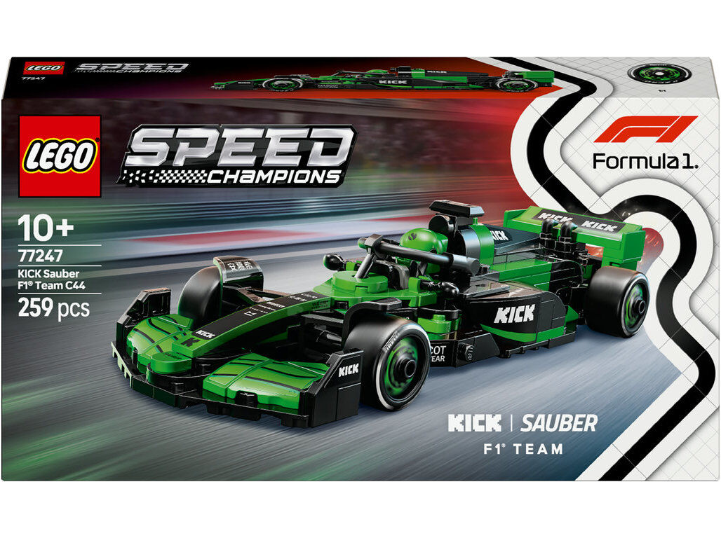 KICK SAUBER F1&reg; TEAM C44 LEGO SPEED CHAMPIONS 77247 image number 0