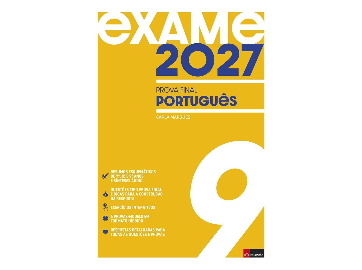LIVRO EXAME 2027 PORTUGU&Ecirc;S 9.&ordm; ANO image number 0
