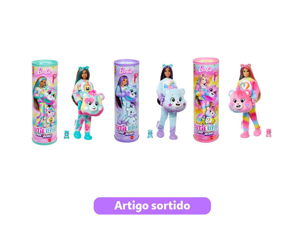 CUTIE REVEAL BARBIE URSINHOS CARINHOSOS MODELOS SORTIDOS image number 0