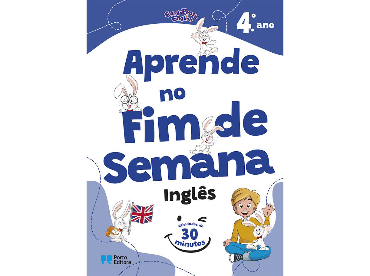 EASY-PEASY ENGLISH - APRENDE NO FIM DE SEMANA - INGL&Ecirc;S - 4.&ordm; ANO ATIVIDADES DE 30 MINUTOS image number 0
