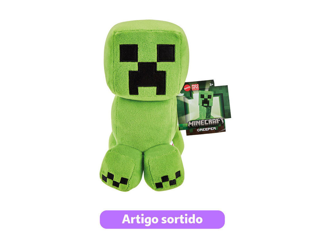 PELUCHE MINECRAFT MODELOS SORTIDOS image number 0