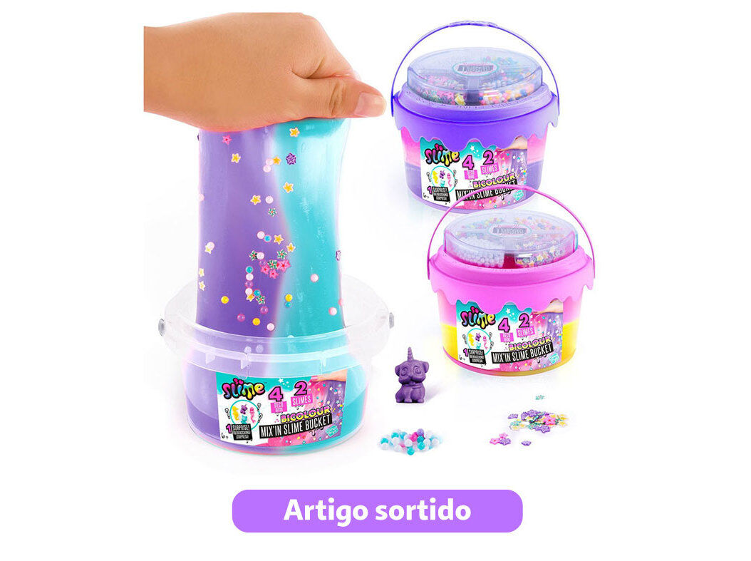 BALDE DE SLIME SO SLIME DIY MODELOS SORTIDOS