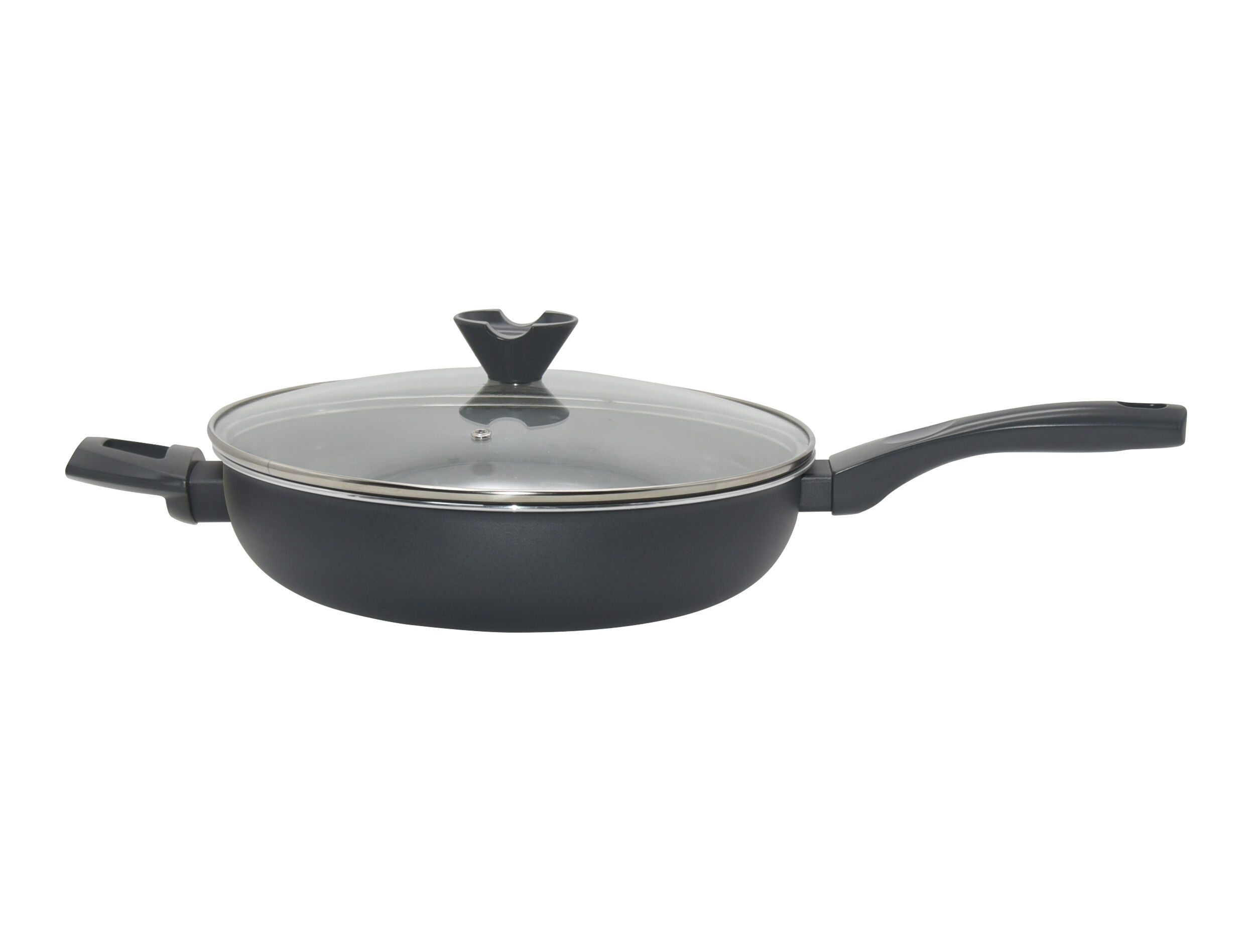 FRIGIDEIRA COM TAMPA ACTUEL ALUM&Iacute;NIO RECICLADO REVESTIMENTO CER&Acirc;MICO 28CM image number 0