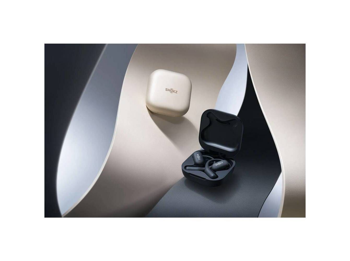AURICULARES DESPORTIVOS DE CONDU&Ccedil;&Atilde;O &Oacute;SSEA SHOKZ T910-ST-BG OPENFIT BEGE image number 4