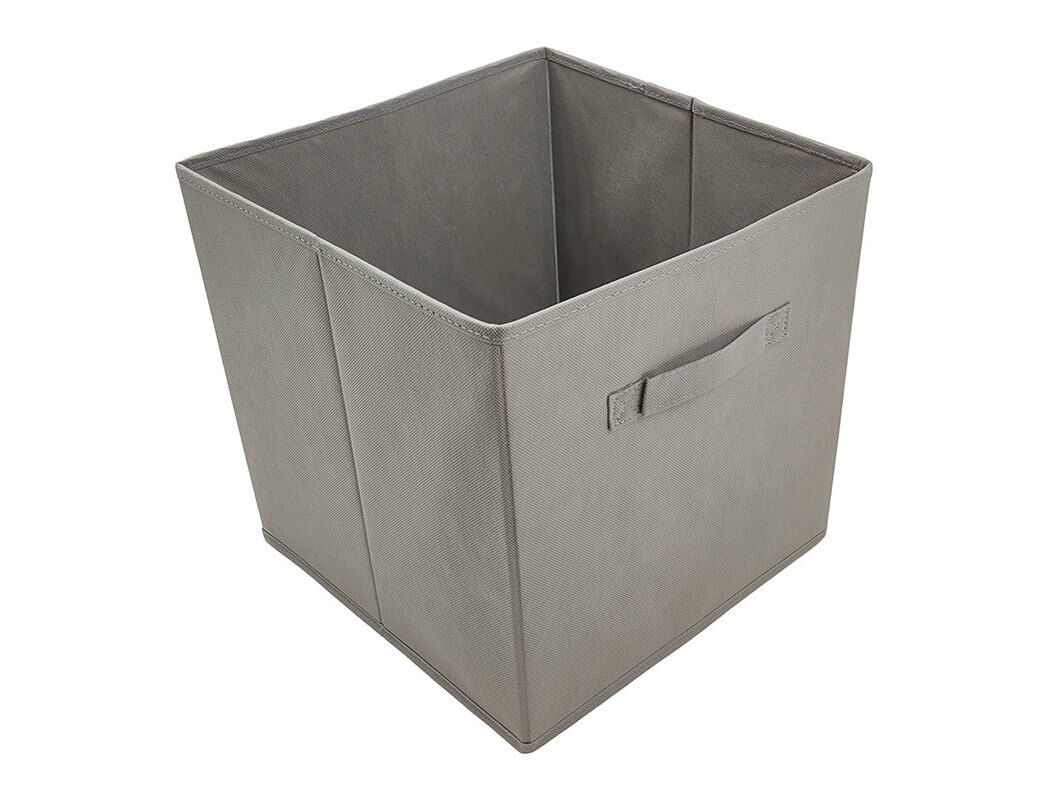 CAIXA PARA ARRUMA&Ccedil;&Atilde;O ACTUEL CINZENTO 31X31X31CM