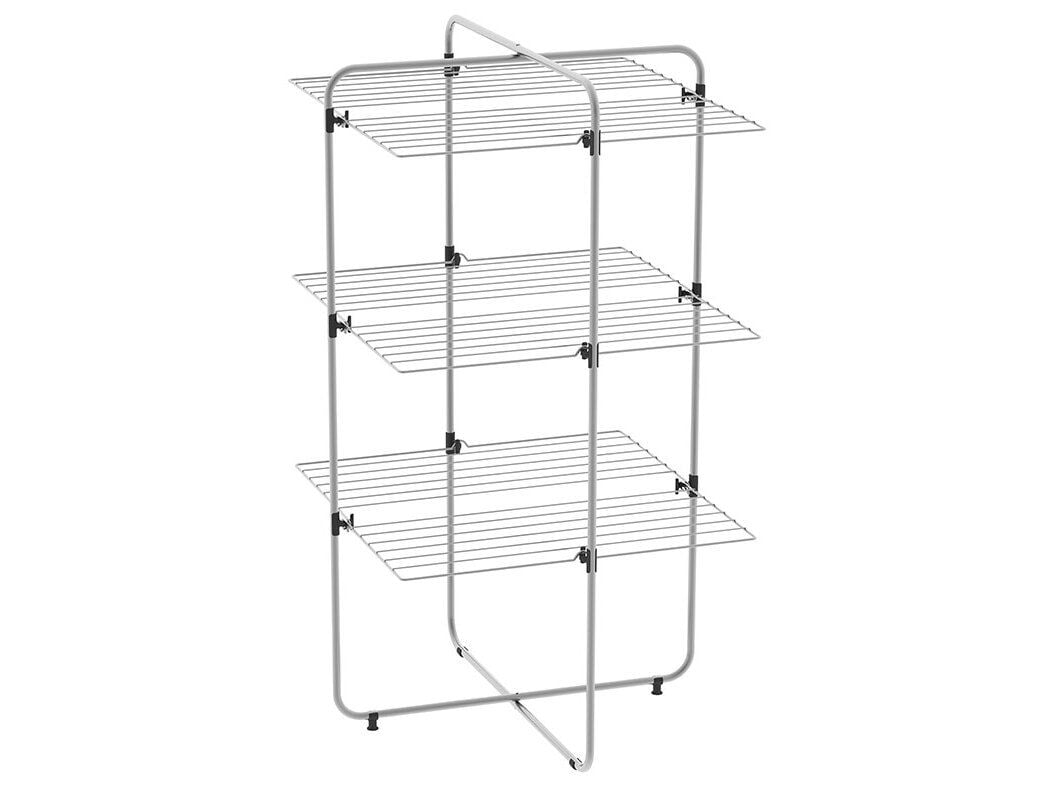 ESTENDAL VERTICAL AUCHAN ALUM&Iacute;NIO 118X70X70CM