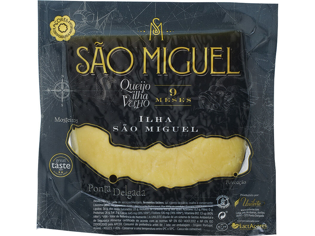 QUEIJO DA ILHA S&Atilde;O MIGUEL 9 MESES CUNHA 300G