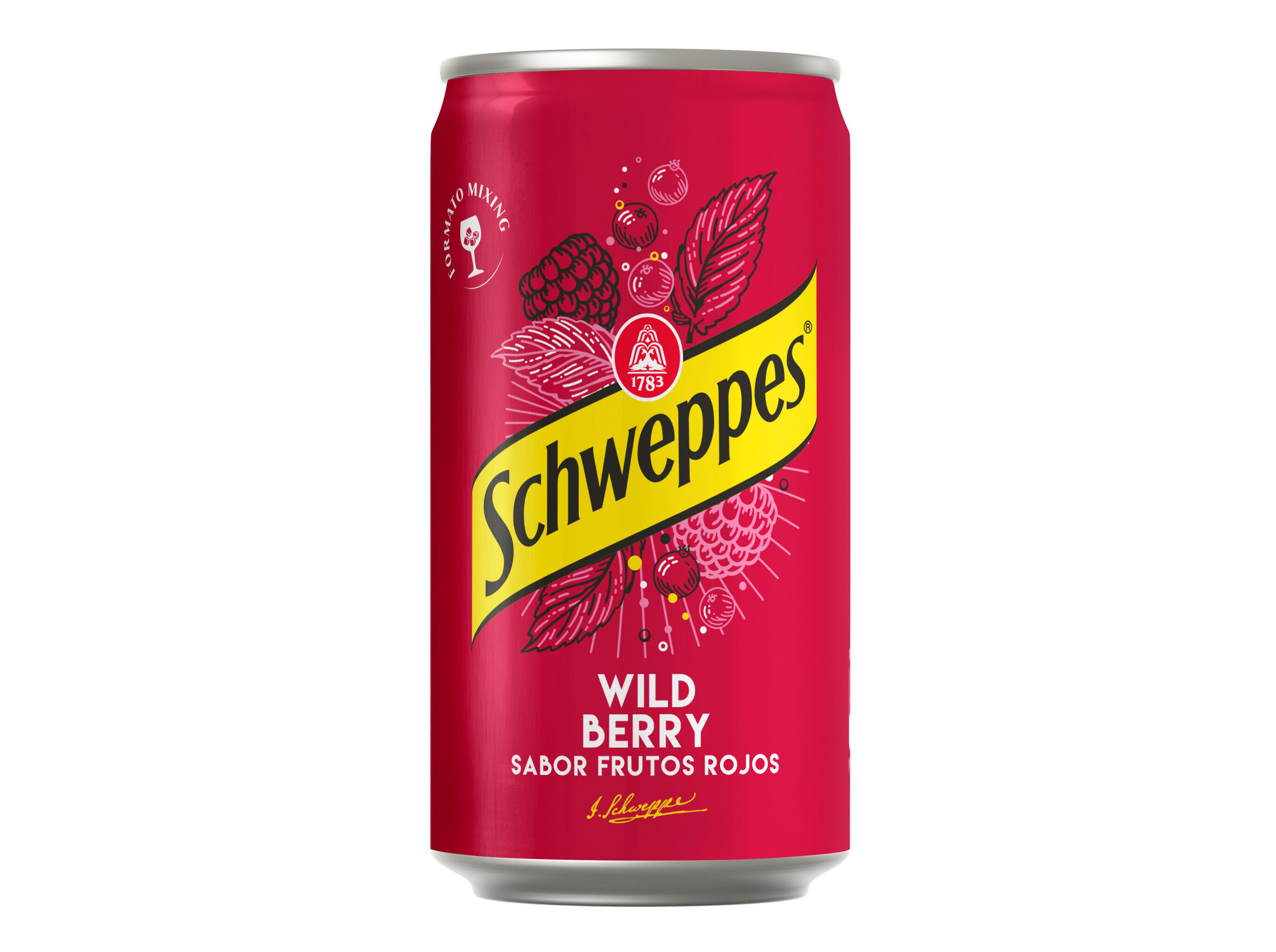 &Aacute;GUA T&Oacute;NICA SCHWEPPES BERRY LATA 0.25L (SDR)