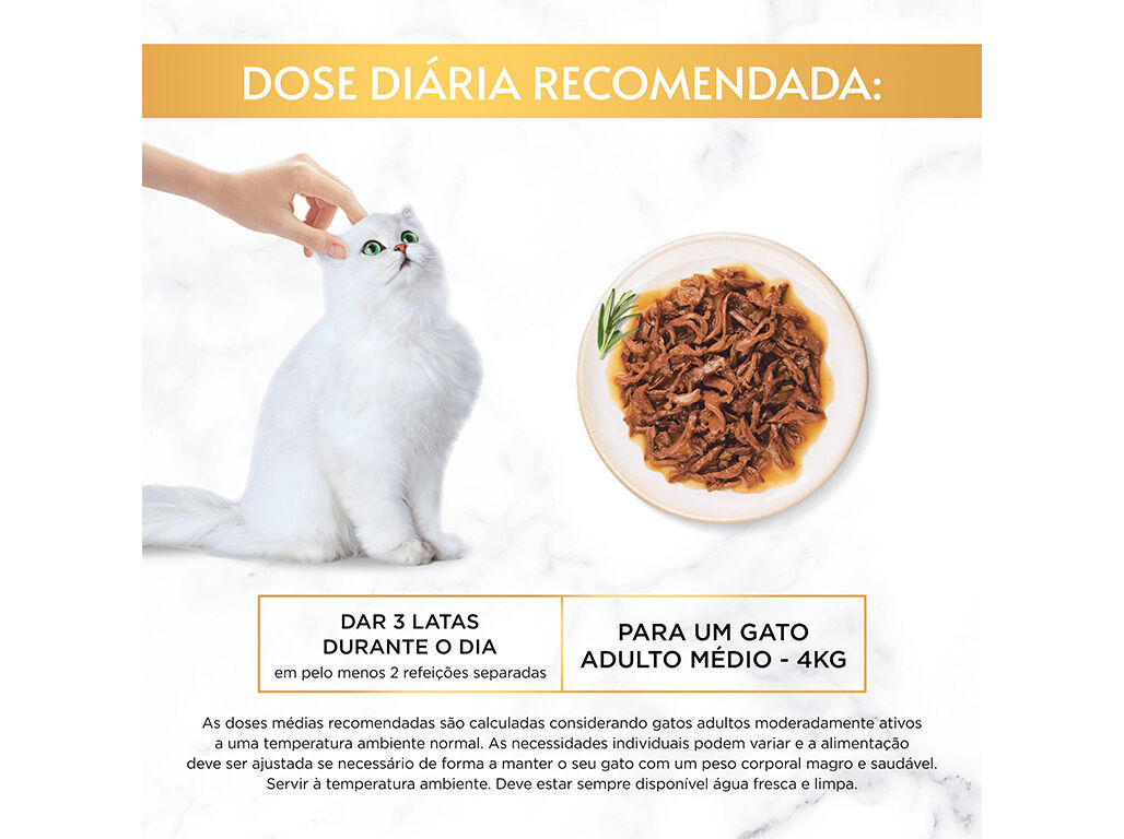 COMIDA H&Uacute;MIDA GATO GOURMET GOLD DEL&Iacute;CIAS SUCULENTAS 12X85G image number 5