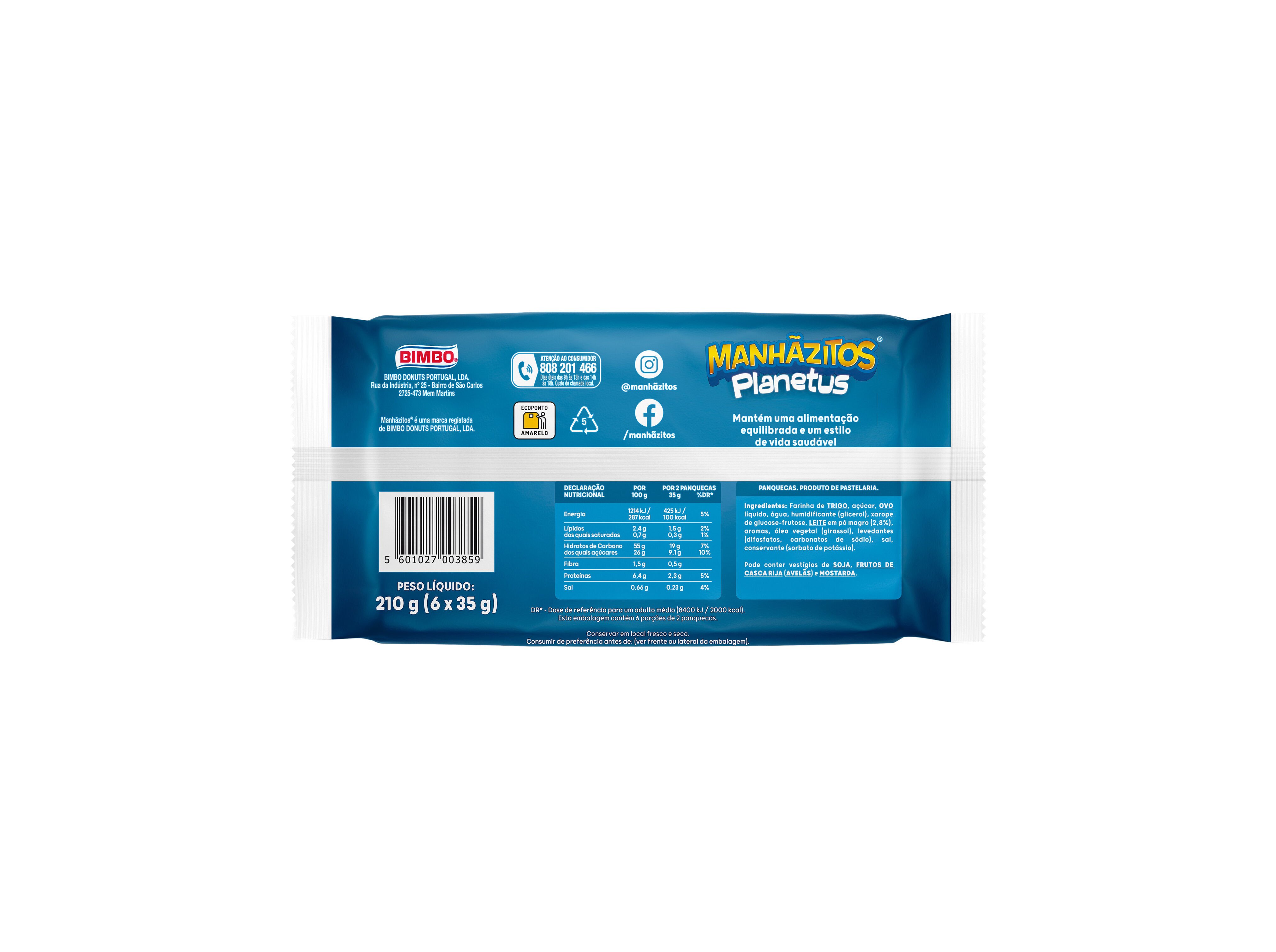 BOLO BOLLYCAO MANHAZITOS PLANETUS 12UN 210G image number 1