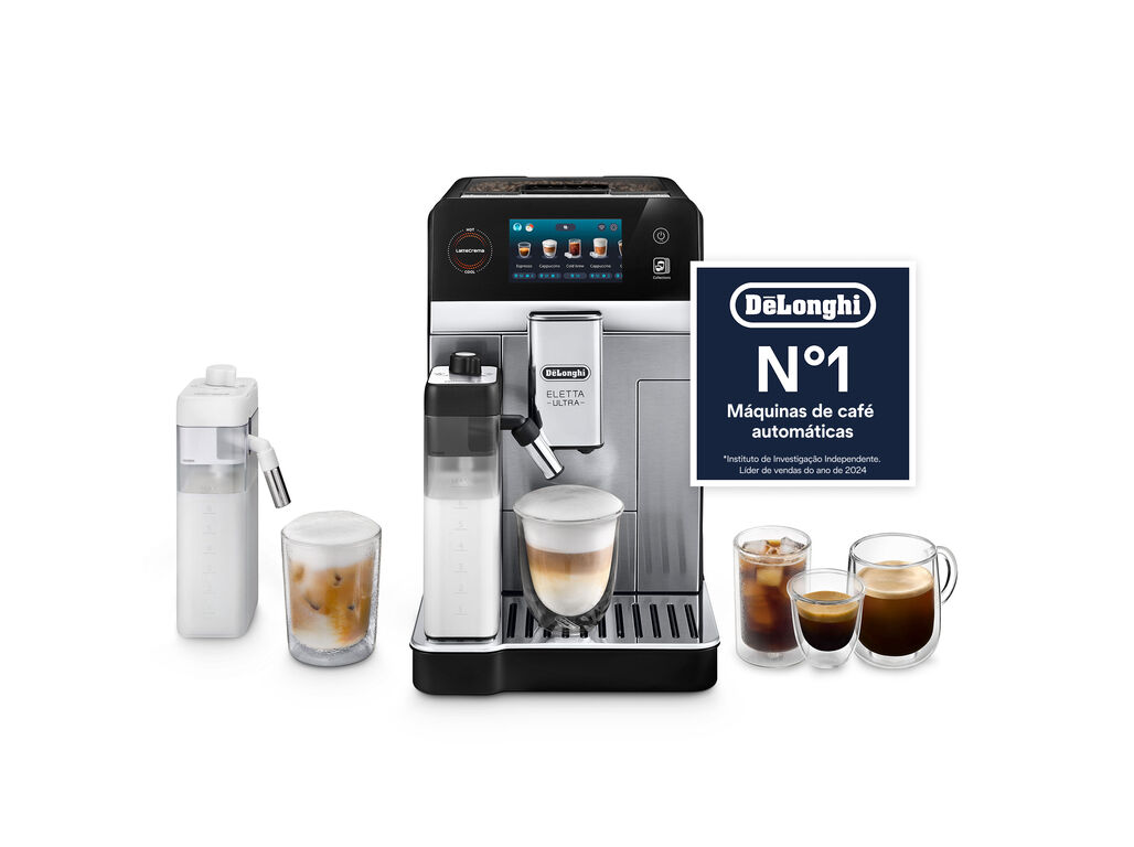 M&Aacute;QUINA CAF&Eacute; EXPRESSO DELONGHI ECAM470.85.MB ELLETA ULTRA