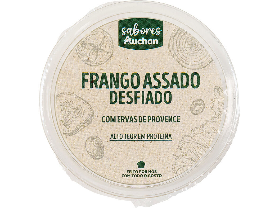FRANGO ASSADO DESFIADO SABORES AUCHAN 100 G image number 1