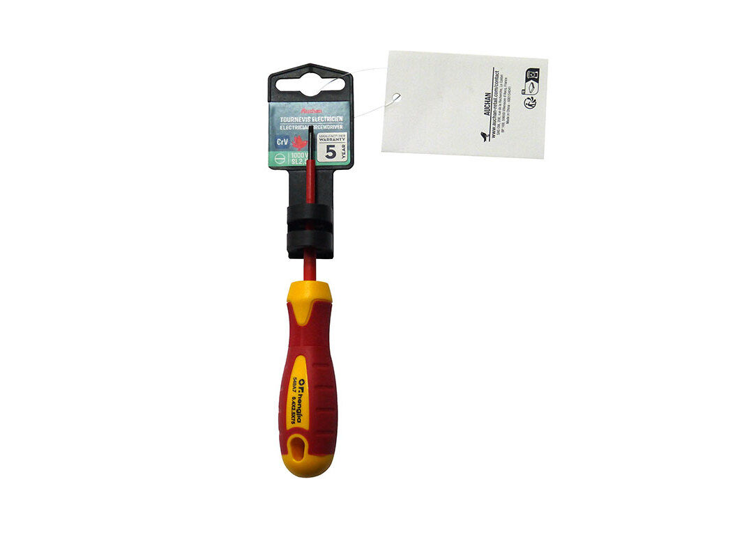 CHAVE FENDAS AUCHAN DE ELETRICISTA image number 0