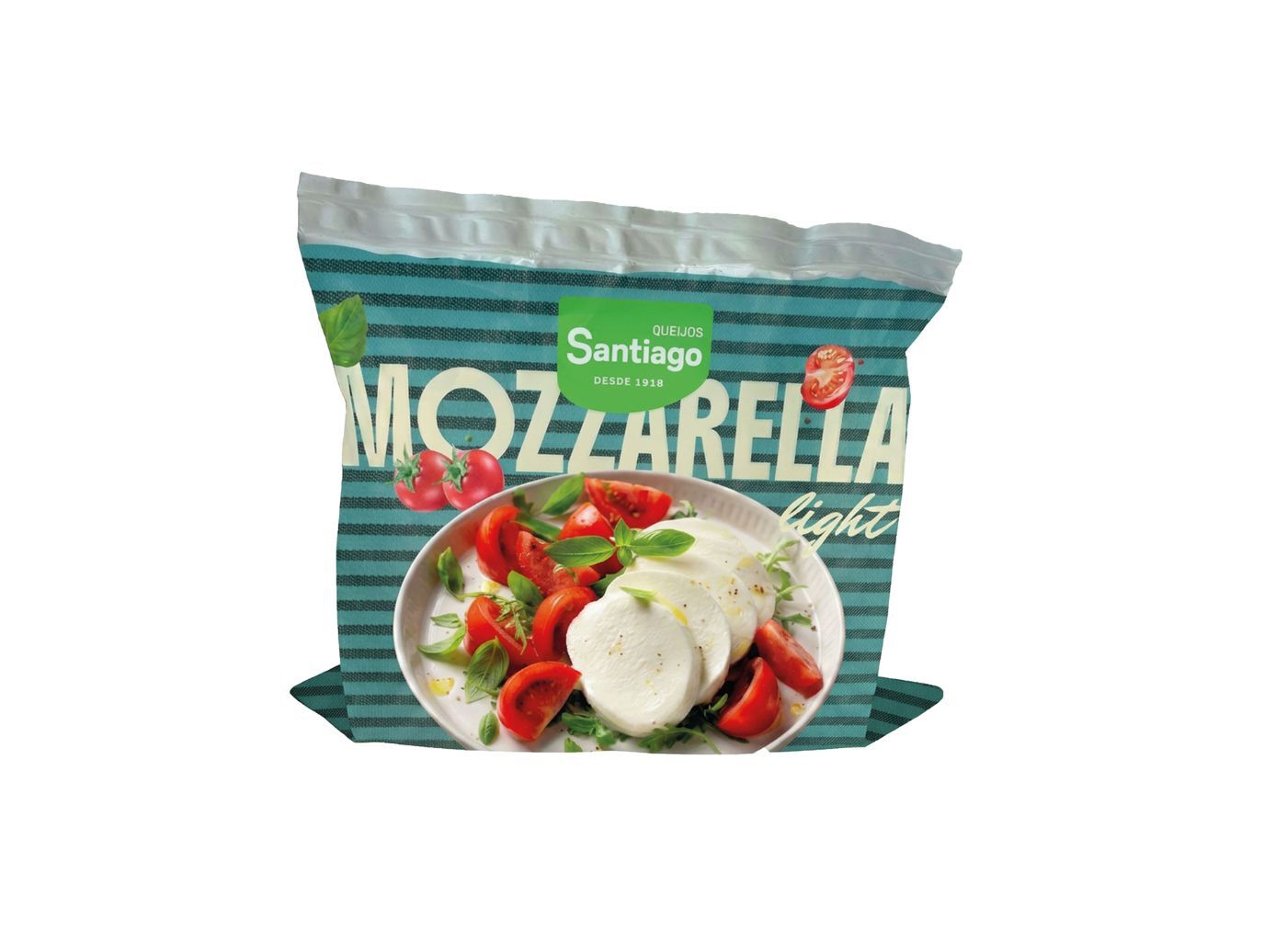 QUEIJO MOZZARELLA SANTIAGO LIGHT 125G image number 0