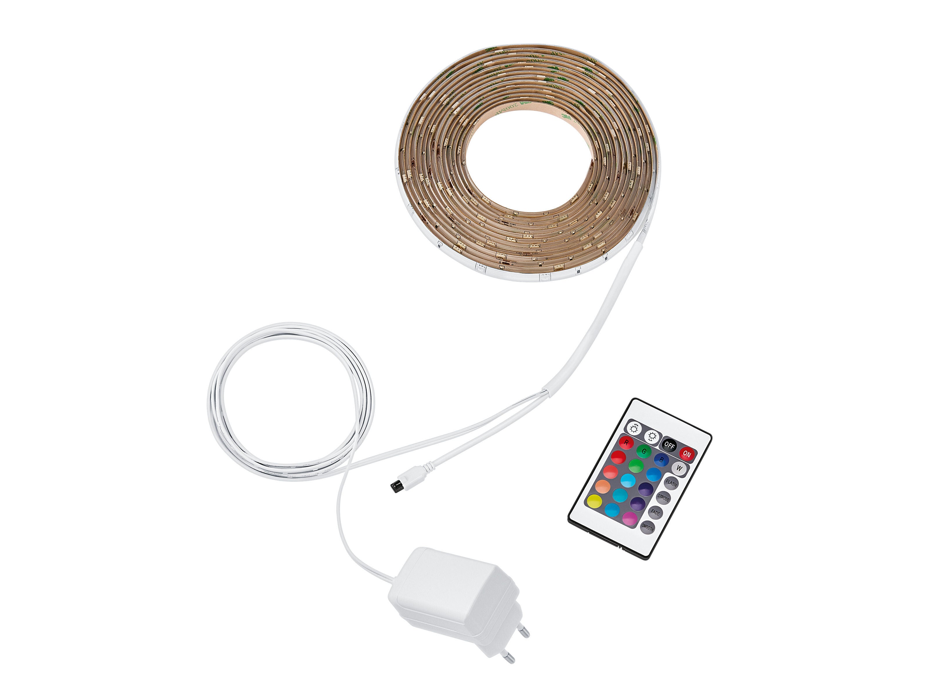 FITA LED PHILIPS 5M RGB 12W CONTROLO REMOTO image number 1