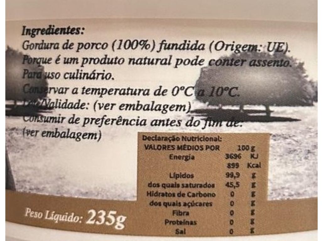 BANHA DE PORCO PRETO SEL CRIADO NO CAMPO 235G image number 1