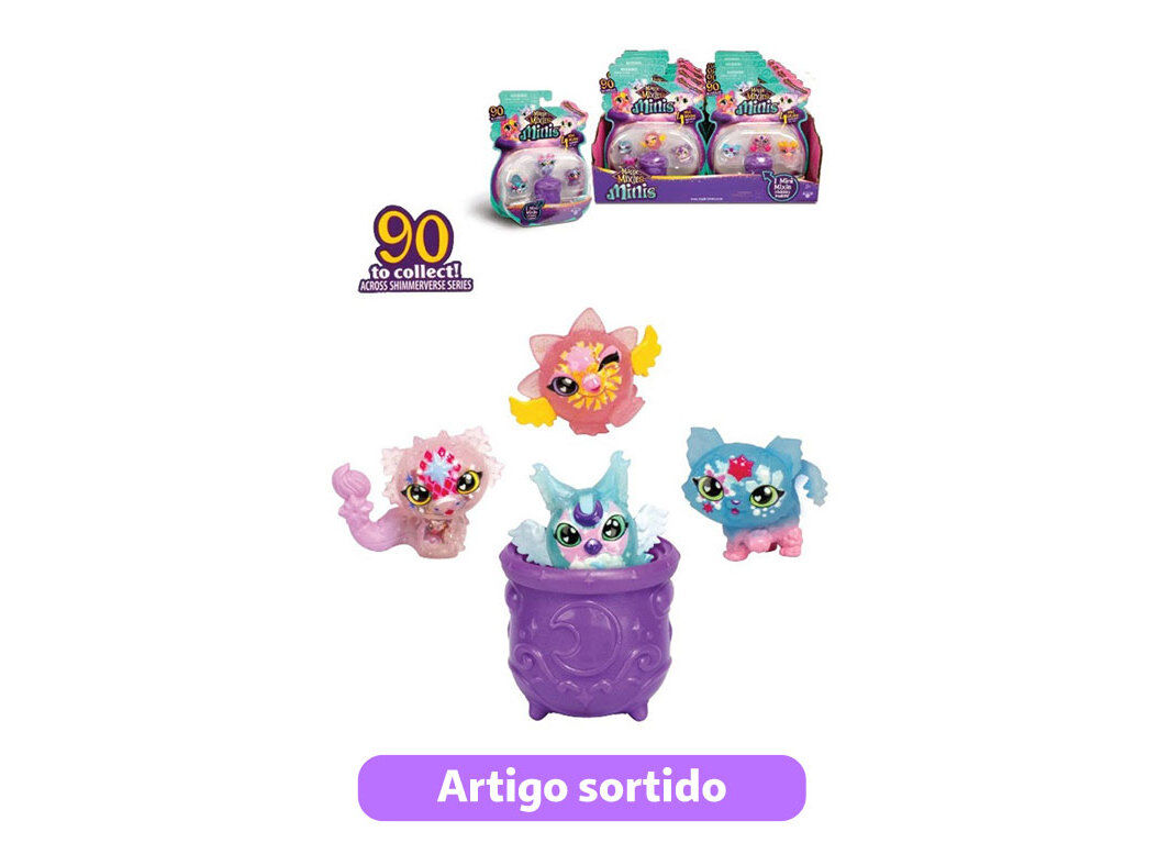 FIGURAS MAGIC MIXIES MINIS PACK 4 MODELOS SORTIDOS image number 0