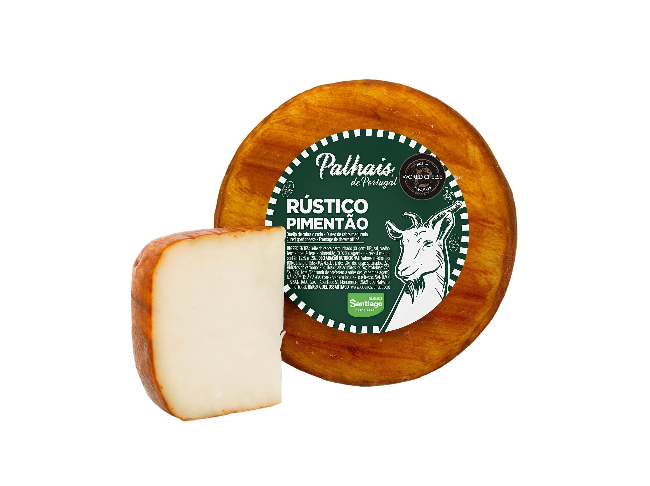 QUEIJO PALHAIS R&Uacute;STICO PIMENT&Atilde;O KG image number 0