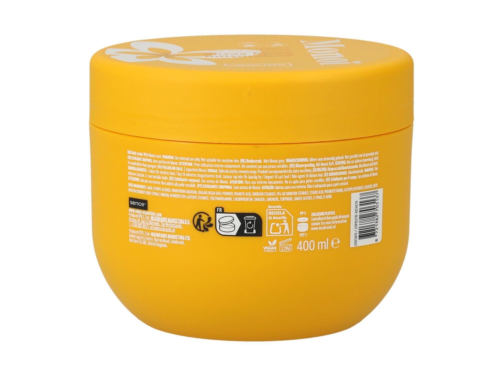 ESFOLIANTE CORPORAL SENCE MONOI 400 ML image number 3