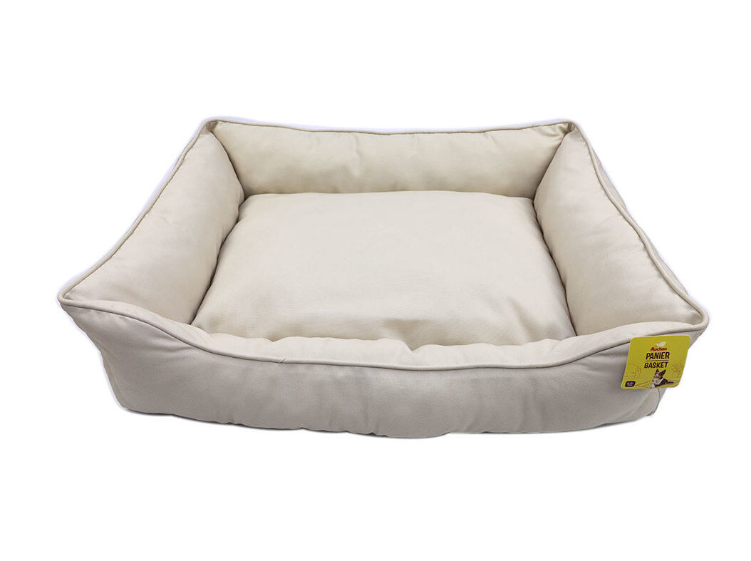 CAMA PARA C&Atilde;O AUCHAN BRANCA 81X61X18CM
