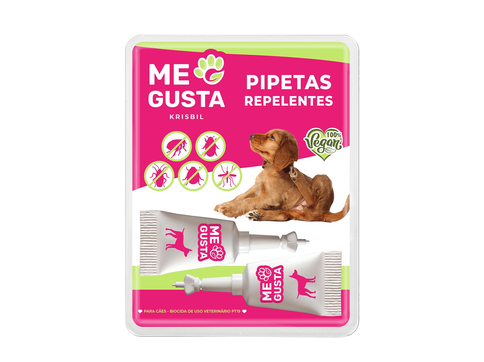 PIPETAS REPELENTES C&Atilde;O ME GUSTA 2UN