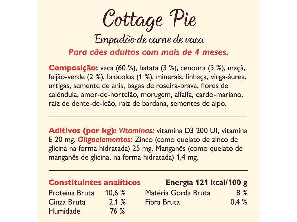 COMIDA H&Uacute;MIDA PARA C&Atilde;O LILY'S KITCHEN VACA 400G image number 4