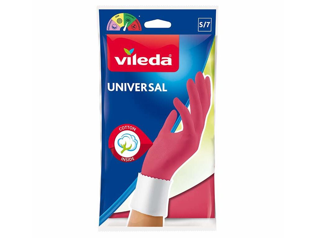 LUVAS VILEDA UNIVERSAIS TAMANHO PEQUENO