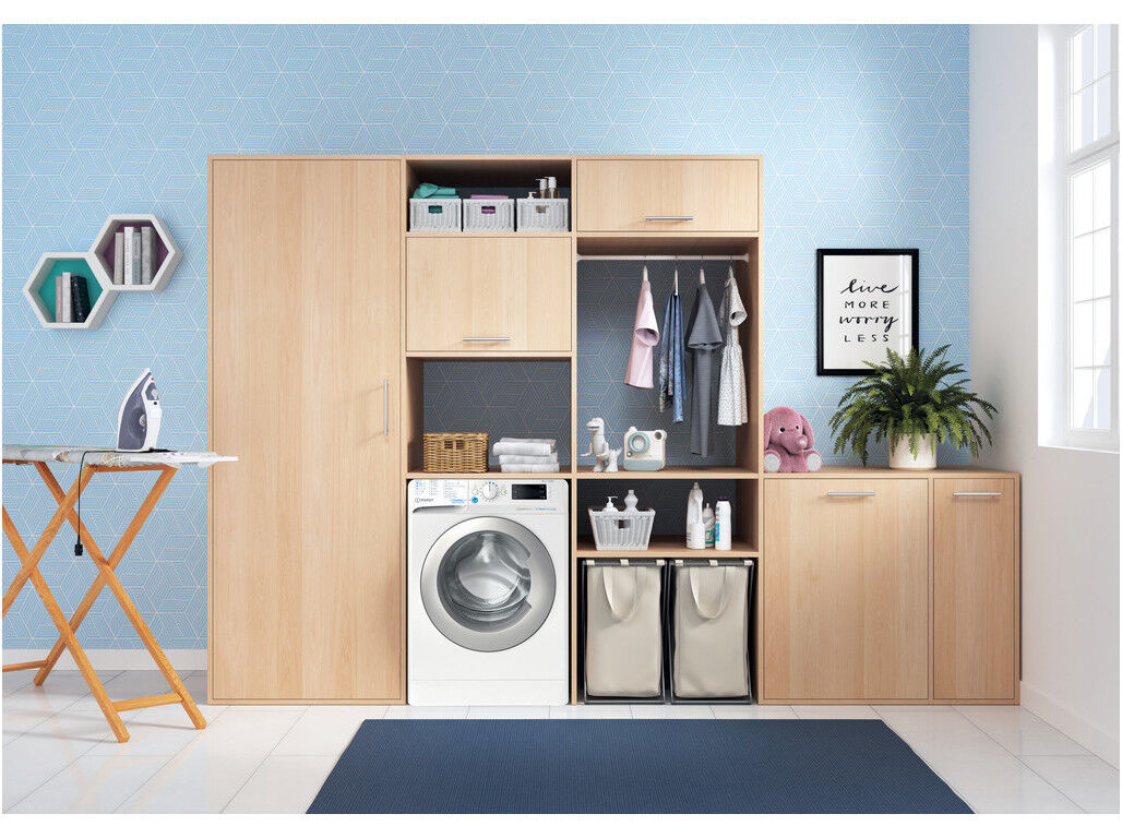 M&Aacute;QUINA DE LAVAR ROUPA INDESIT BWE 101496X WSV SPT - BRANCO A 10KG image number 3