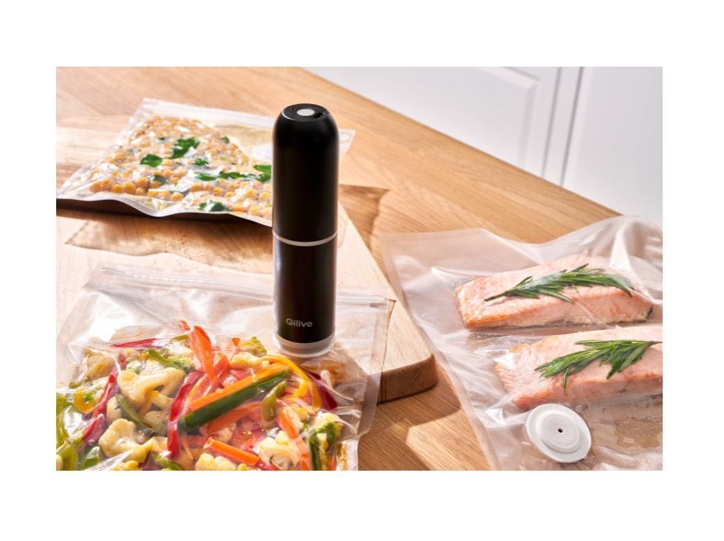 SELADORA A V&Aacute;CUO PORT&Aacute;TIL QILIVE Q.5577 PRETO image number 3