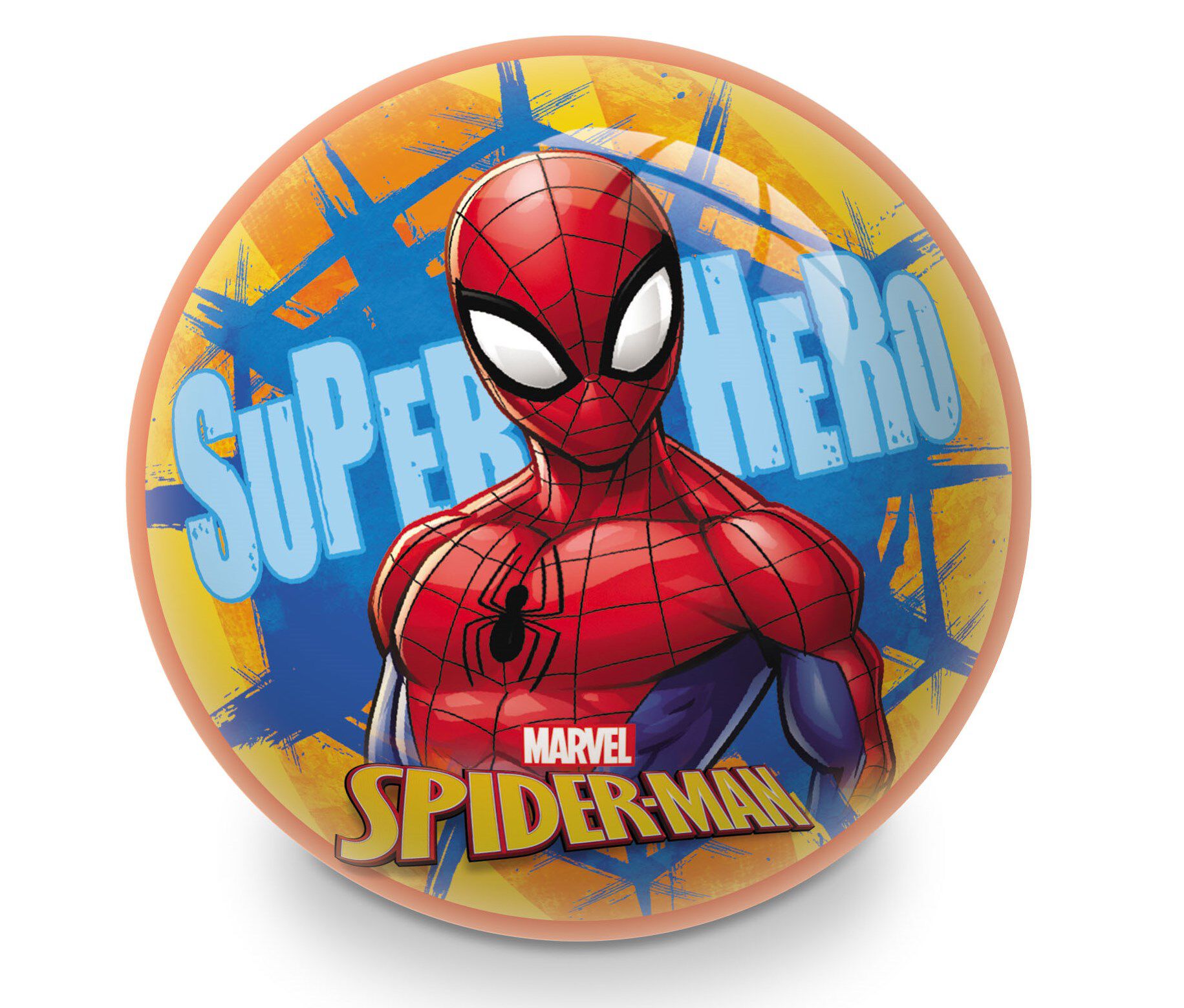 BOLA MONDO SPIDERMAN &Oslash;23CM image number 1