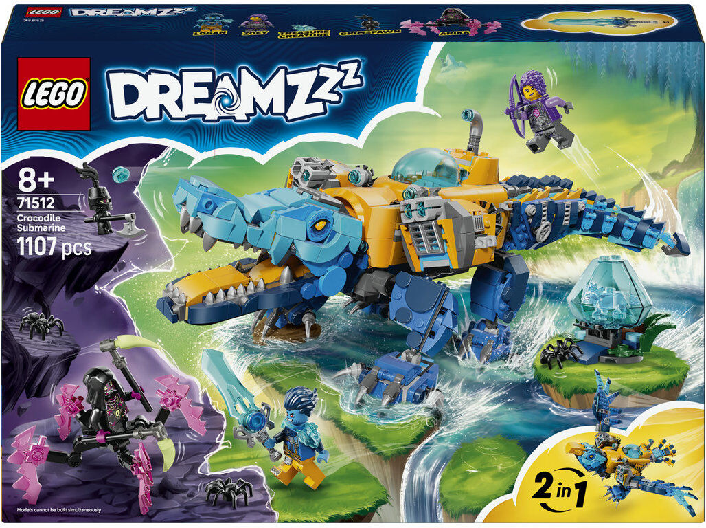 SUBMARINO CROCODILO LEGO DREAMZZZ 71512