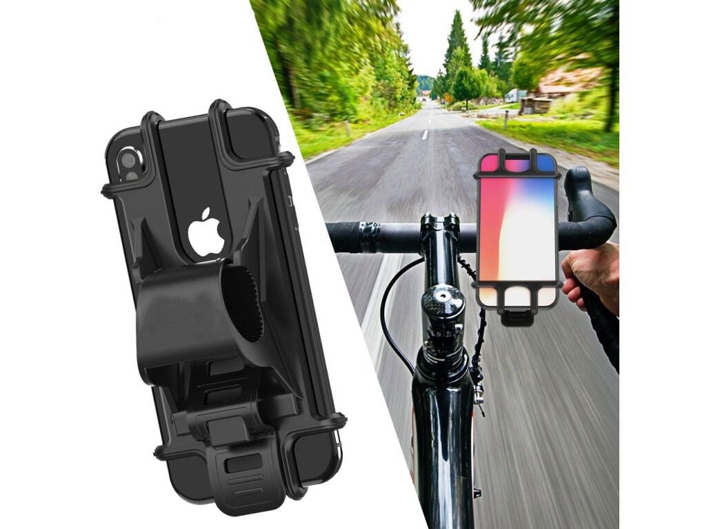 SUPORTE TELEM&Oacute;VEL QILIVE 600137876 P/ BICICLETA PRETO image number 2