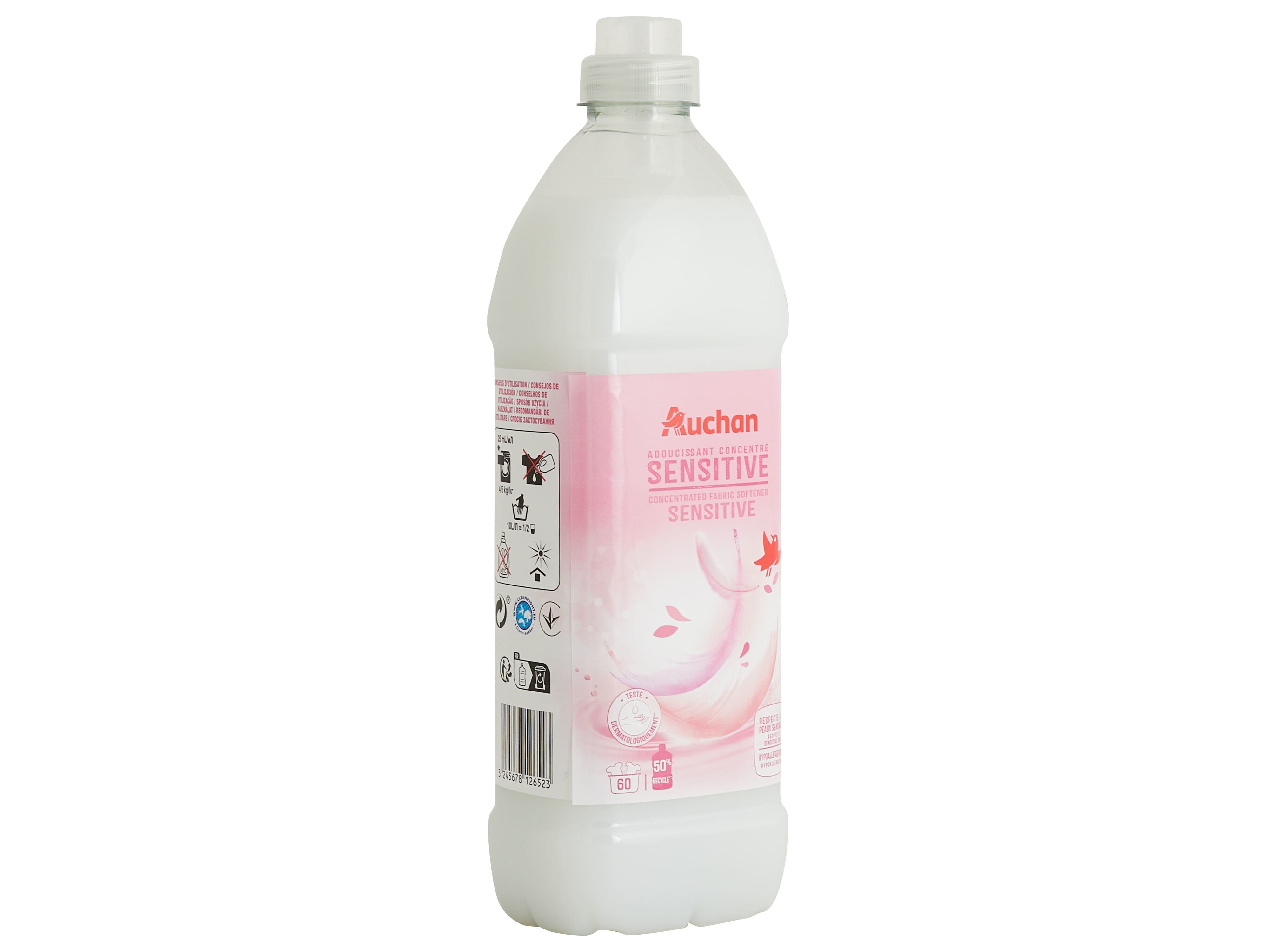 AMACIADOR CONCENTRADO AUCHAN SENSITIVE 60 DOSES image number 1