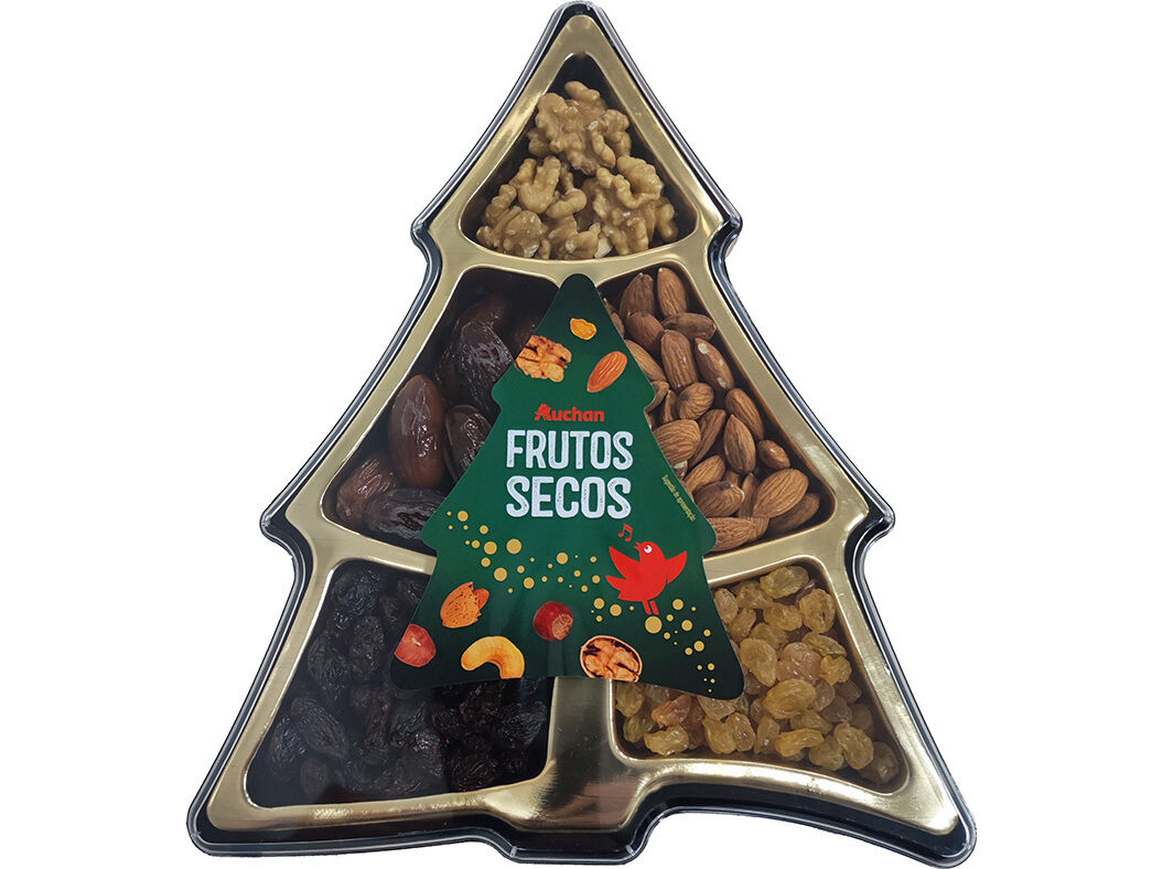 &Aacute;RVORE AUCHAN FRUTOS SECOS 270G