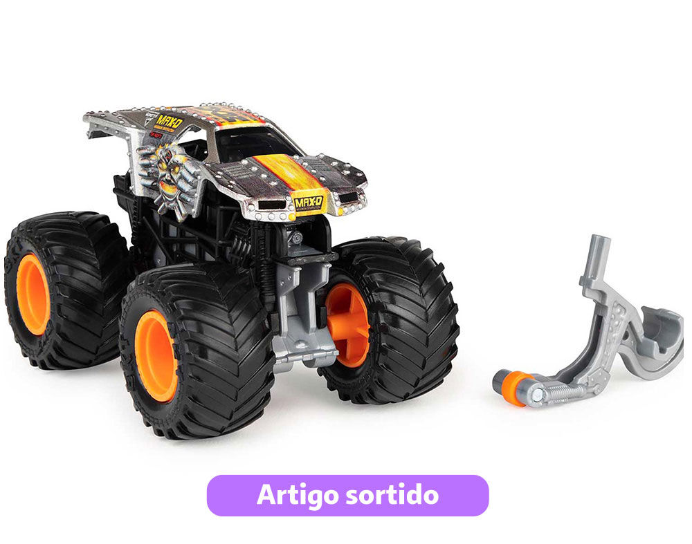 VE&Iacute;CULOS 1:64 MONSTER JAM MODELOS SORTIDOS image number 15