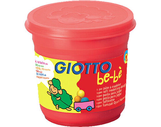 PASTA MODELAR GIOTTO BE-B&Eacute; VERMELHO 220G
