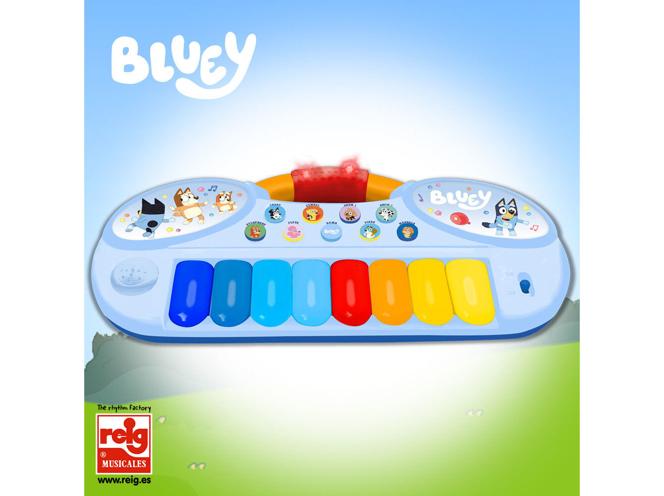 ORG&Atilde;O BLUEY EL&Eacute;CTRICO image number 0